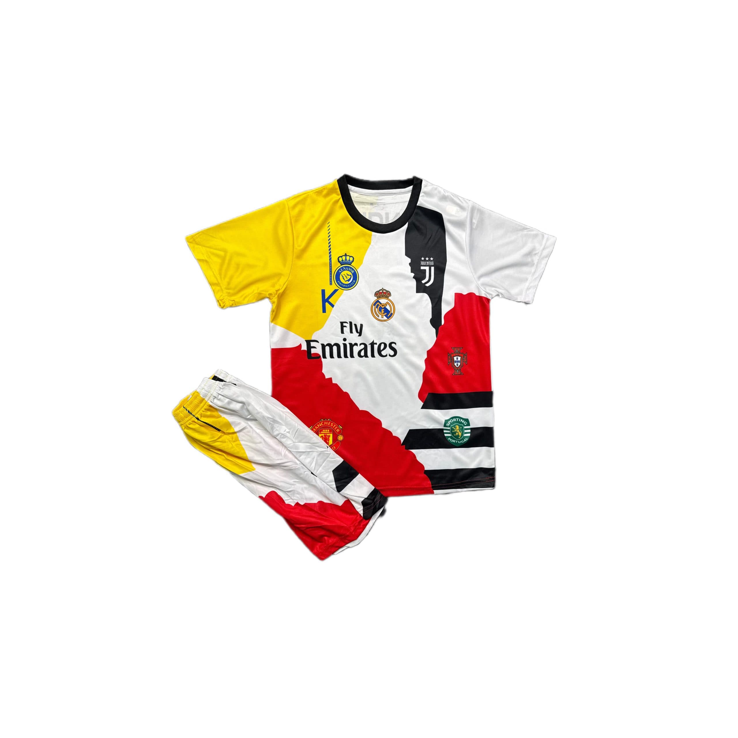 کیت بچگانه منتخب رونالدو 2026-پیراهن شورت