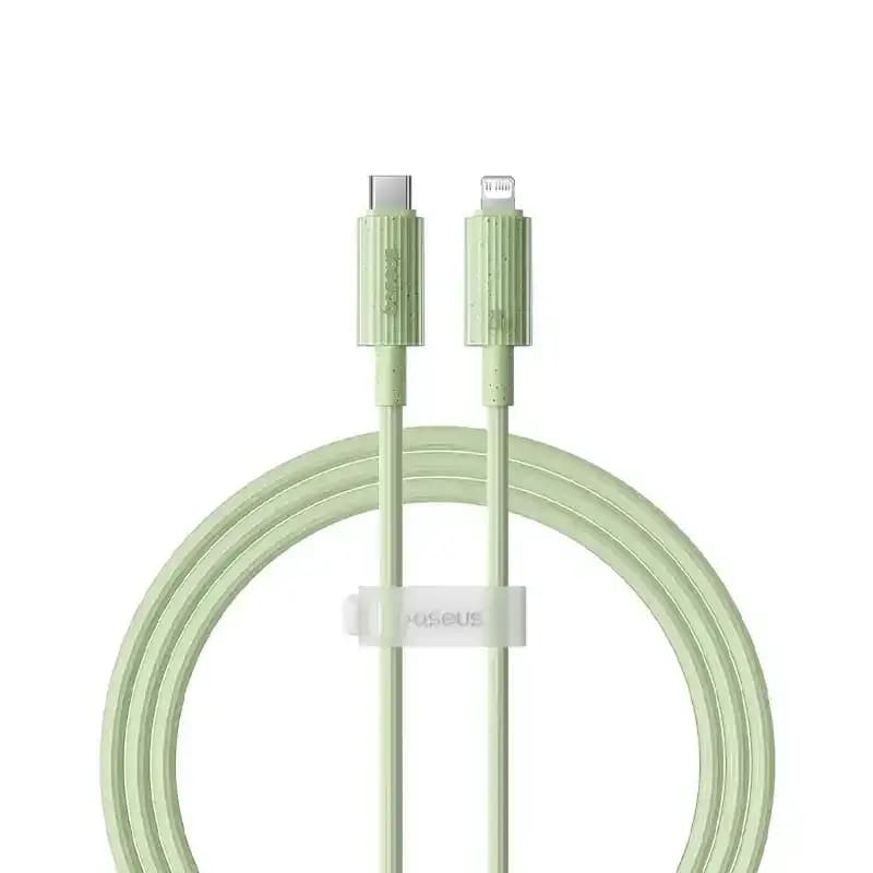 کابل شارژ Type-C to iP باسئوس مدل Habitat Series با طول 1متر 20 وات