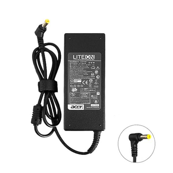 شارژر لپ تاپ 5.5*1.7 ایسر 19 ولت 4.74 آمپر