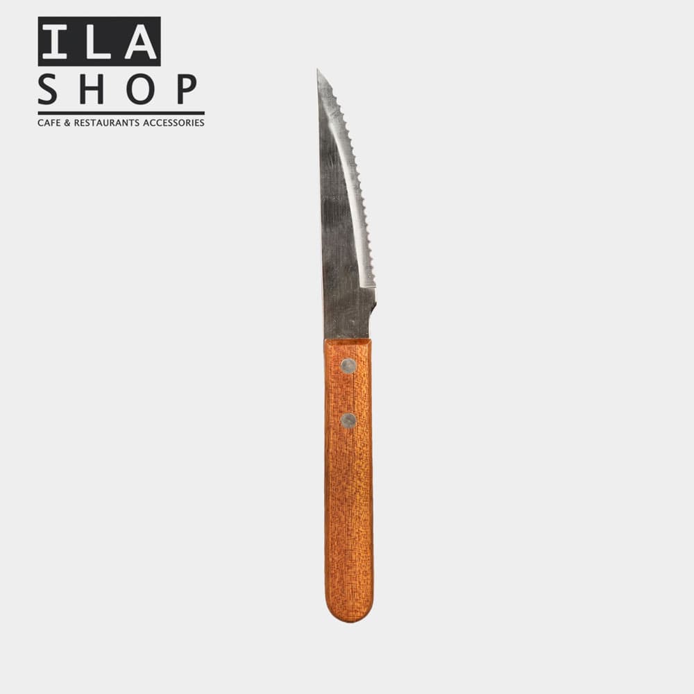 کارد دسته چوبی یک عددی ایلا