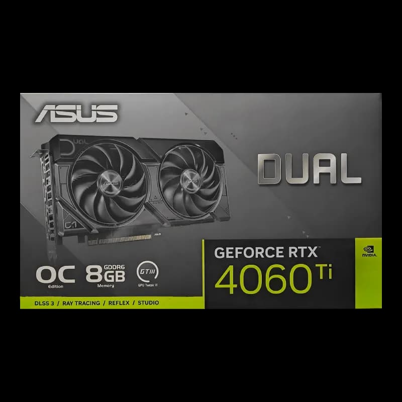 کارت گرافیک ایسوس مدل Dual GeForce RTX 4060 Ti EVO OC Edition 8GB GDDR6