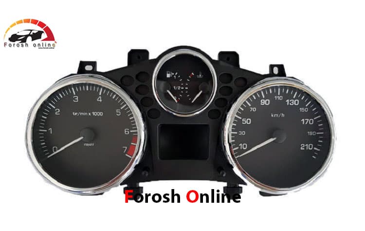 صفحه کیلومتر طرح جدید پژو 207 کروز