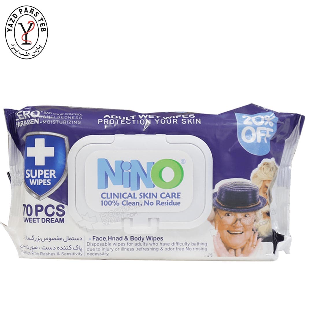 دستمال مرطوب کننده نینو