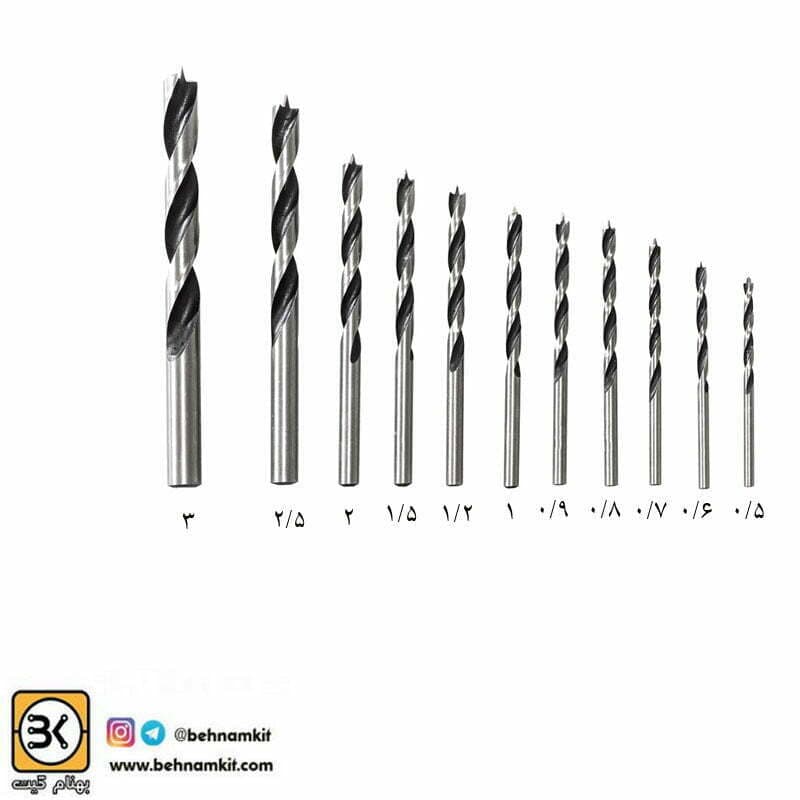 مته 0.9mm مخصوص فیبر مدارچاپی