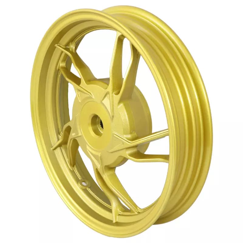 رینگ عقب طرح کلیک طلائی حدید