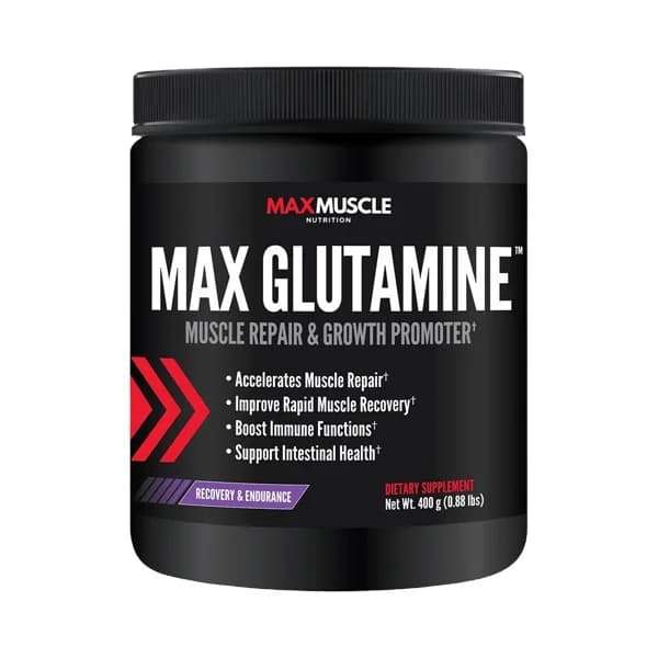 پودر مکس گلوتامین مکس ماسل 400 گرم