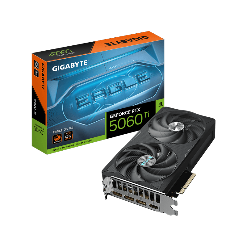 کارت گرافیک گیگابایت مدل GeForce RTX 5060 Ti EAGLE OC 8G
