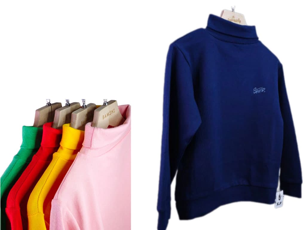 بلوز یقه اسکی 3 سال طرح STWD بامشی Bamshi