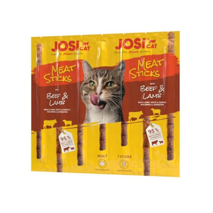 تشویقی مدادی گربه جوسرا 7 عددی گوشت گاو و بره