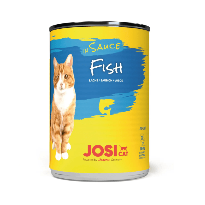 کنسرو گربه جوسرا جوسی ماهی در سس 400 گرم