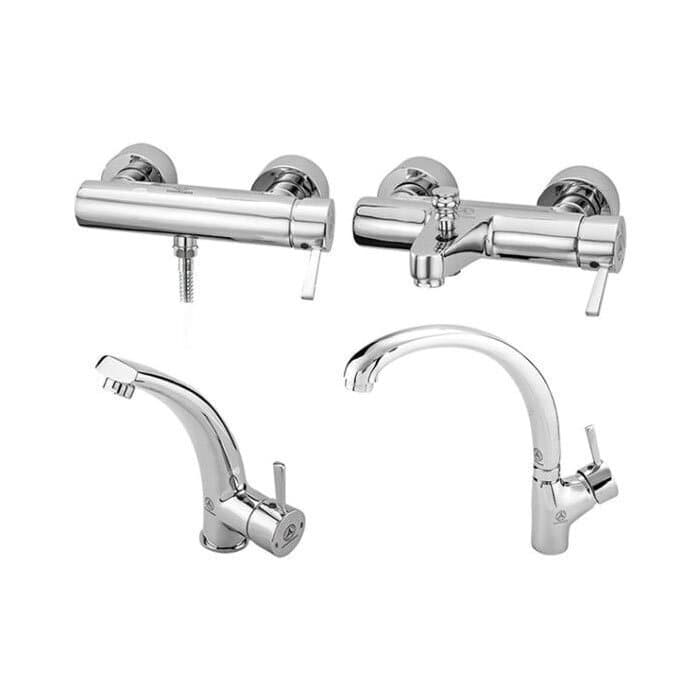 ست شیرآلات قهرمان مدل ارکیده