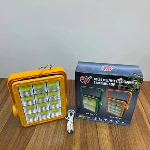 پروژکتور شارژی خورشیدی سولونیکس مدل NY-9805-D