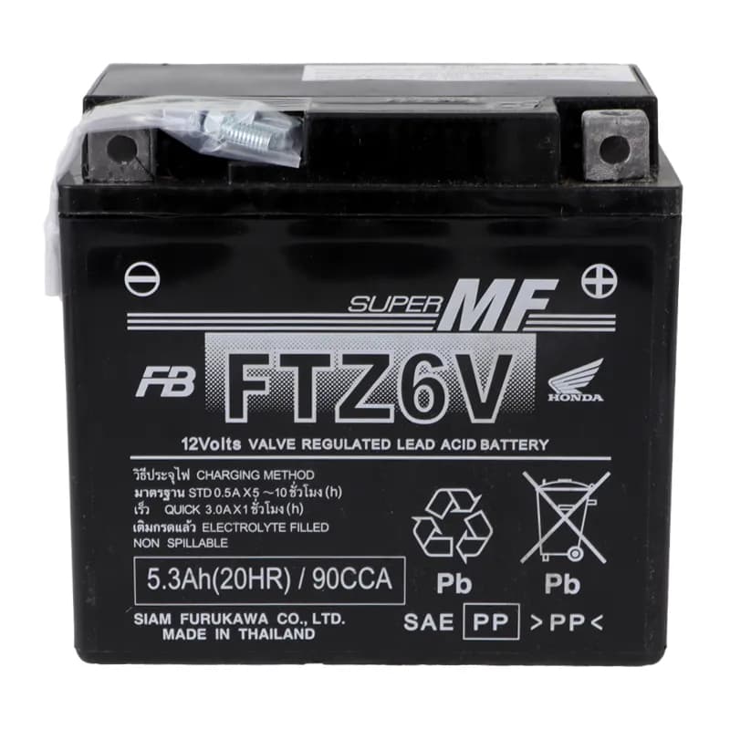 باطری شش متوسط هوندا اصلی