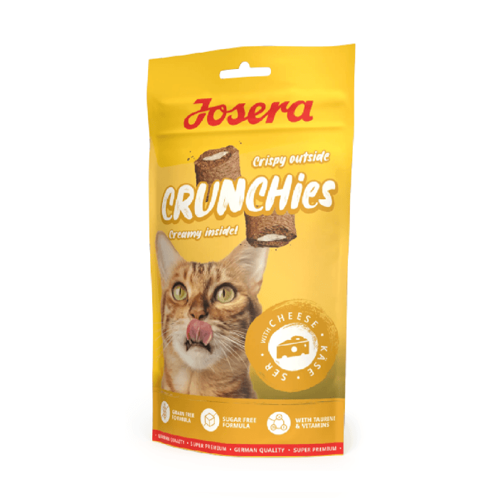 تشویقی گربه جوسرا کرانچی مغزدار با پنیر