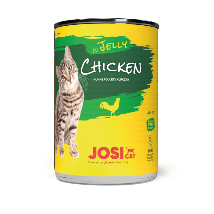 کنسرو گربه جوسرا جوسی مرغ در ژله 400 گرم