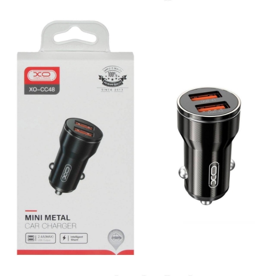 شارژر فندکی فست 12 وات دو پورت ایکس او مدل XO-CC48