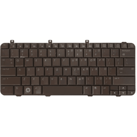 Keyboard Laptop HP Pavilion DV3-1000 Brown کیبورد لپ تاب اچ پی