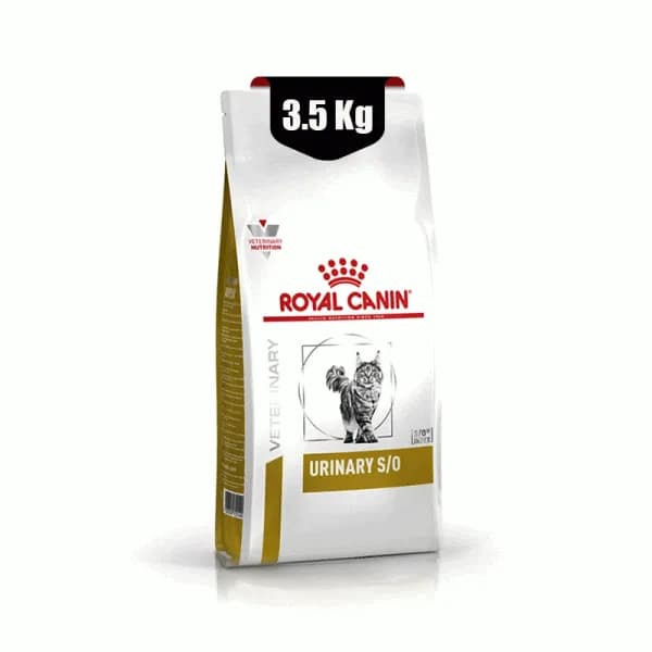 غذای خشک گربه یورینری رویال کنین (Royal Canin Cat Urinary S/O) وزن 3.5 کیلوگرم