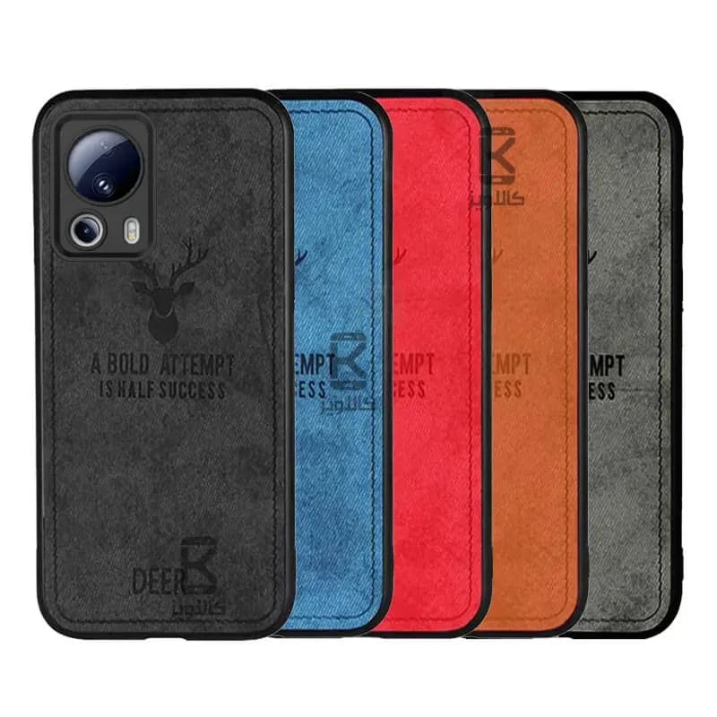 قاب پارچه ای گوزنی گوشی شیائومی 13 لایت