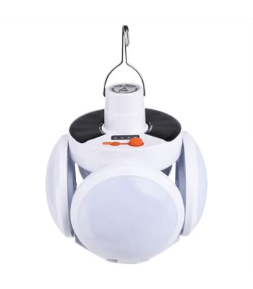 چراغ شارژی خورشیدی 5 لامپه مدل 2029 بزرگ