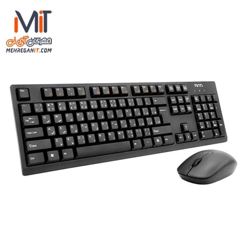 کیبورد و ماوس بی سیم تسکو مدل TKM 7019W