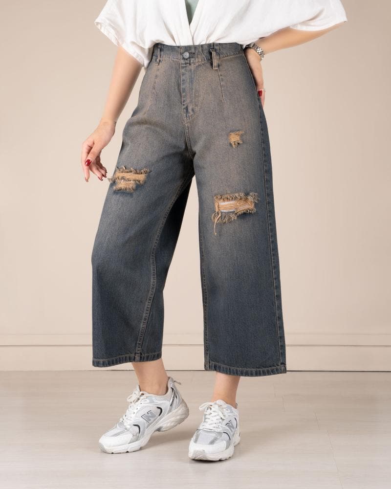 شلوار جین واید لگ لایف کد 2526