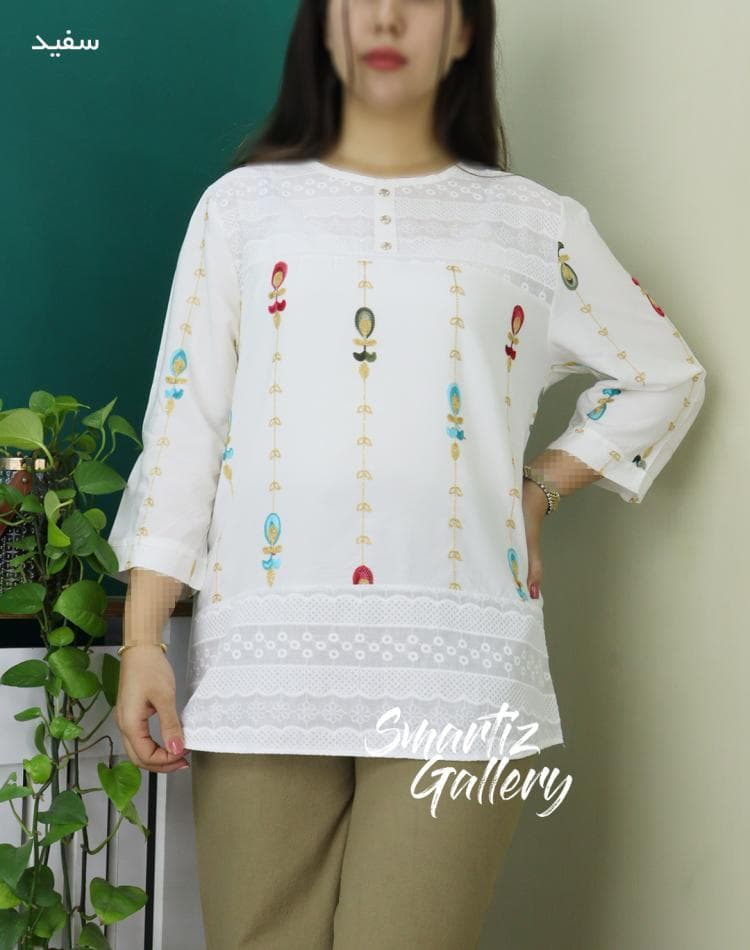 تونیک خامه دوزی