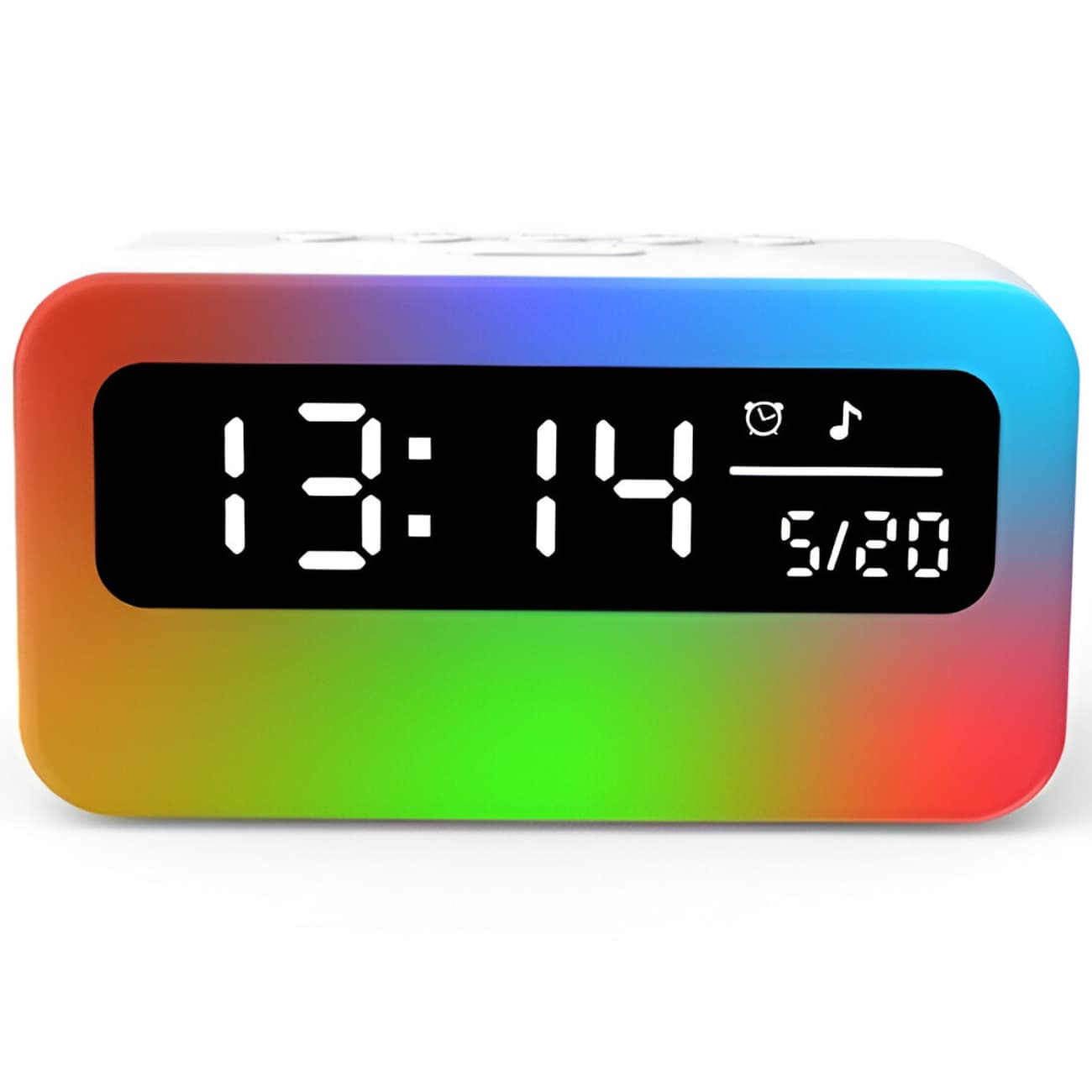 اسپیکر بلوتوثی، ساعت زنگدار و چراغ خواب شارژی JSK-L30