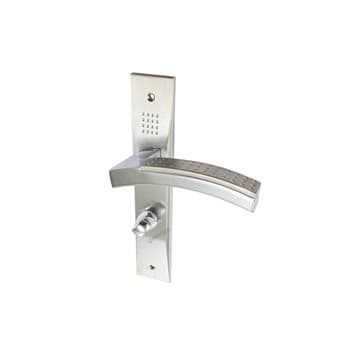 دستگیره پلاک سربی مدل 3823 سرویس چپ کروم براق هورین کلون