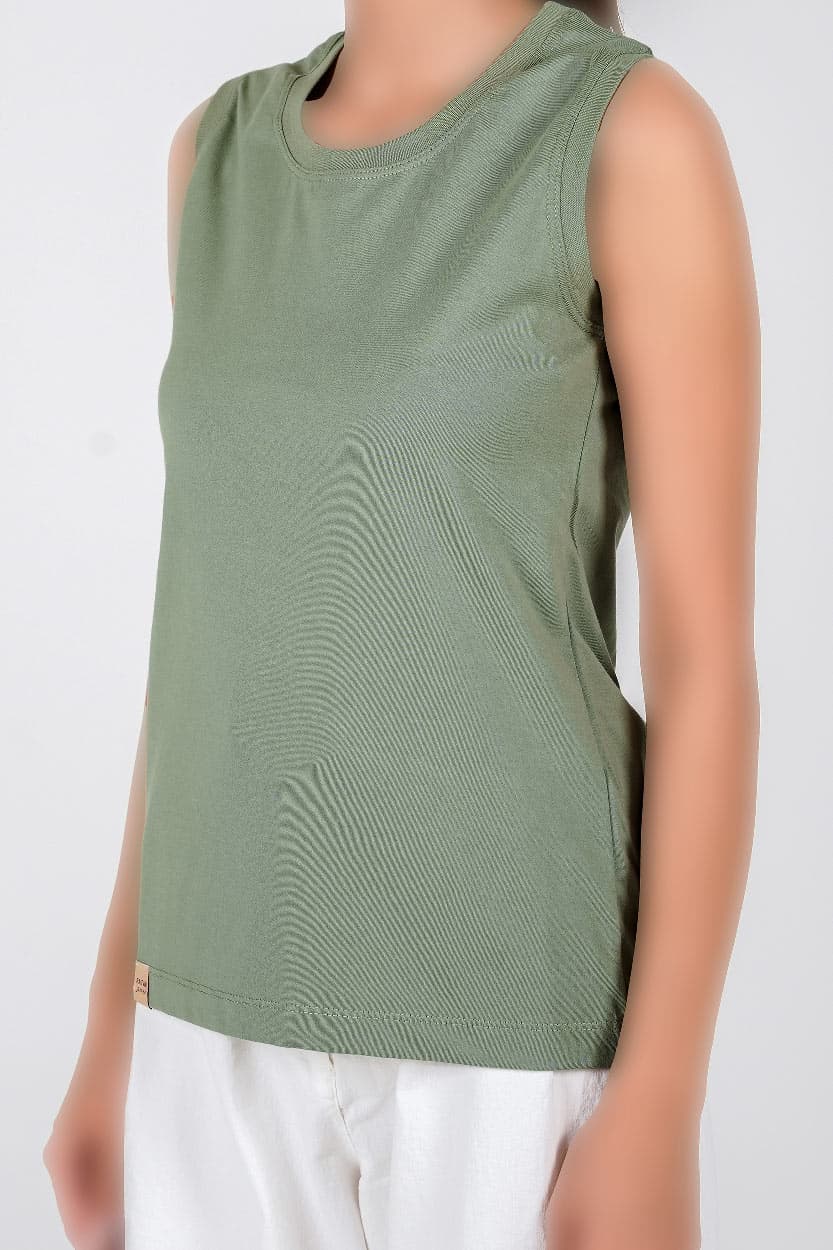 تاپ بدون آستین زنانه