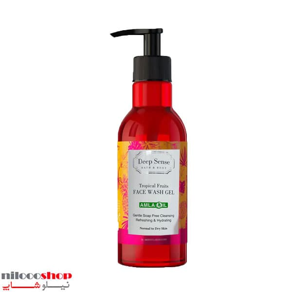 ژل شستشو صورت دیپ سنس مناسب پوست خشک و معمولی حجم 250 میل