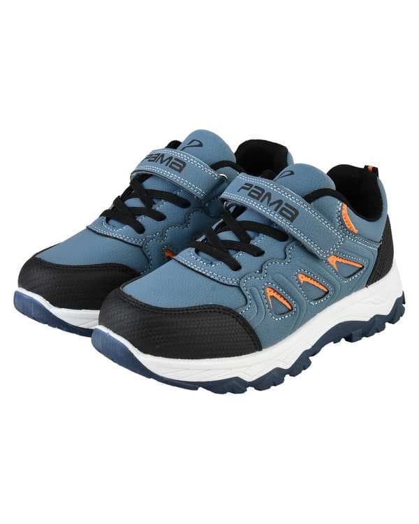 کفش بچگانه آبی نارنجی پاما Pama مدل PTS61