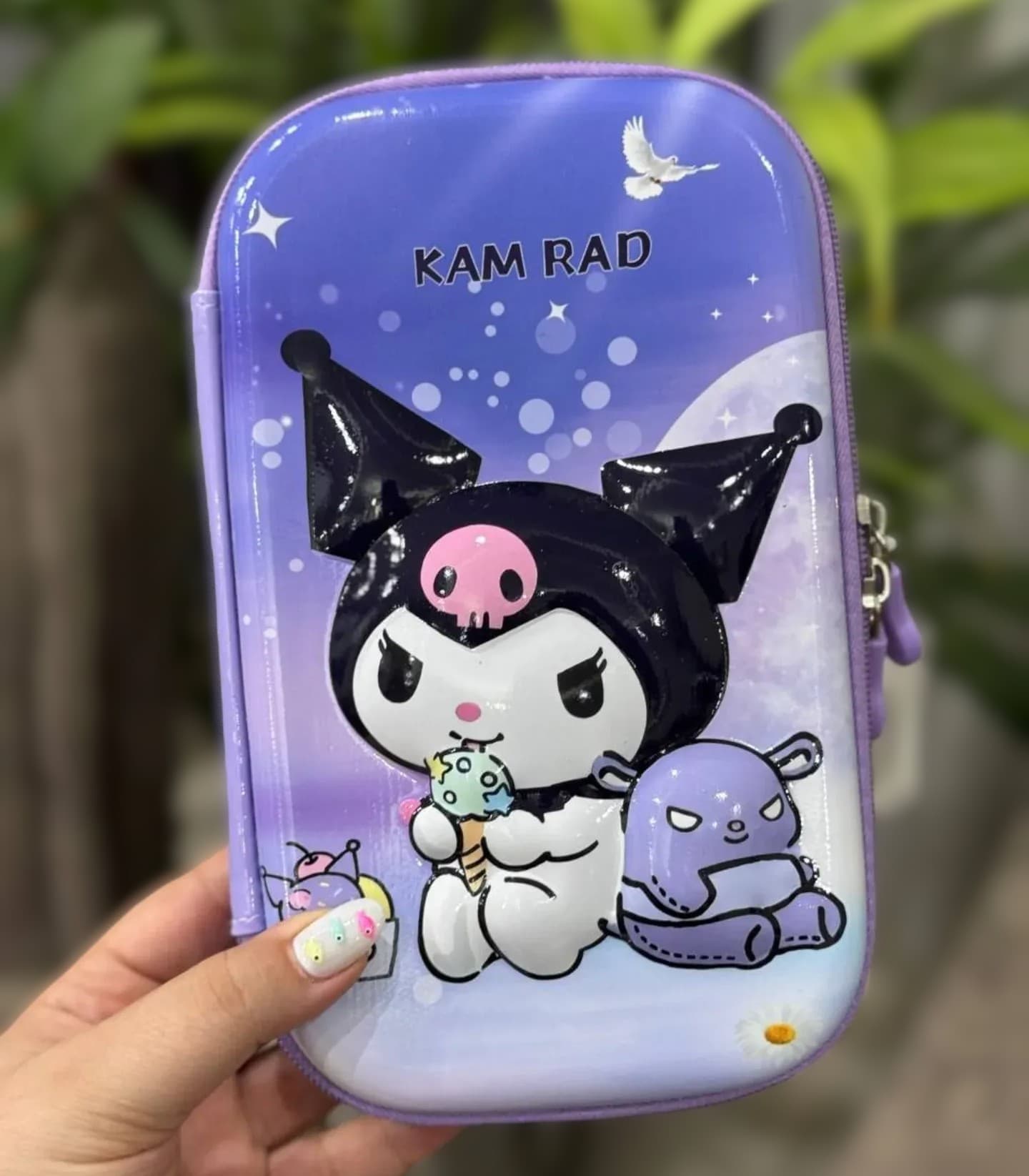 جامدادی دخترانه تبلتی براق طرح کرومی کد 196337