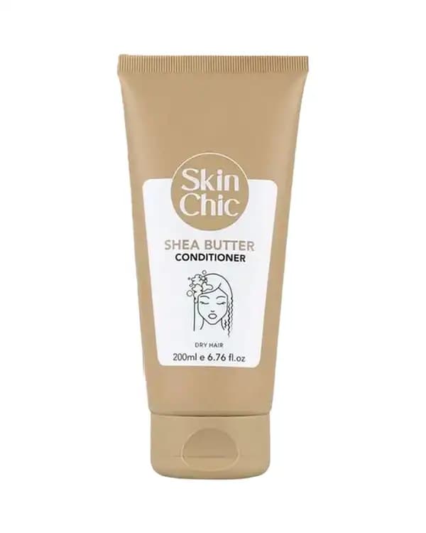 نرم کننده قوی ترمیم کننده مو اسکین شیک Skin Chic حاوی عصاره شی باتر 200ml