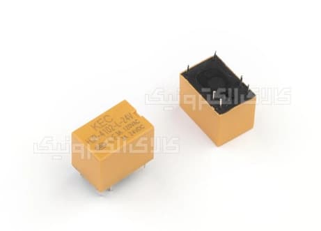 رله بوبین وسط 24 ولت 1 کنتاکت 3 آمپر KEC | HJR-4102-L-24VDC