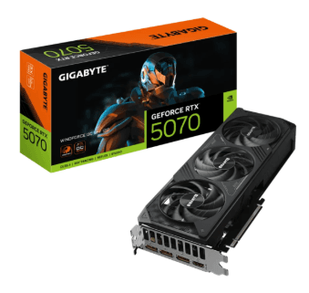 کارت گرافیک گیگابایت مدل GeForce RTX 5070 WINDFORCE OC SFF 12G