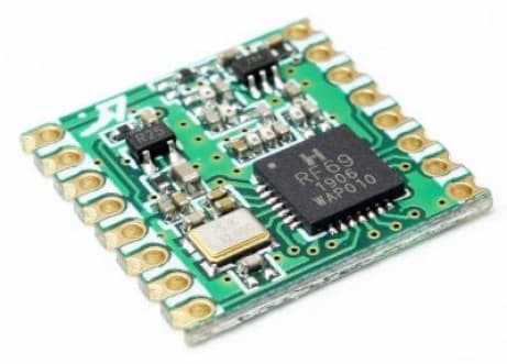 ماژول مخابراتی فرستنده گیرنده RFM69HCW-915-S2