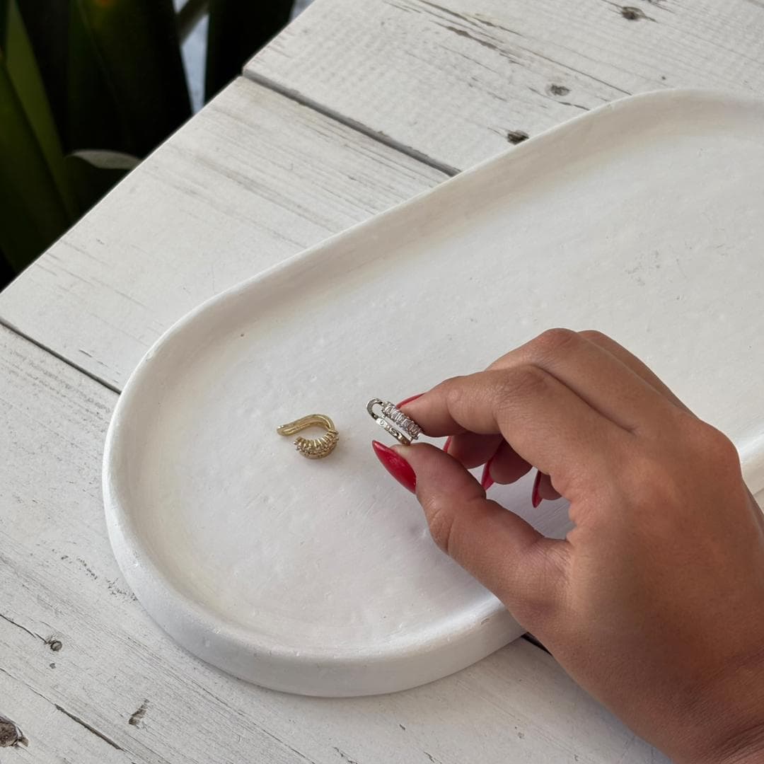 گوشواره ایرکاف نگینی کد E293