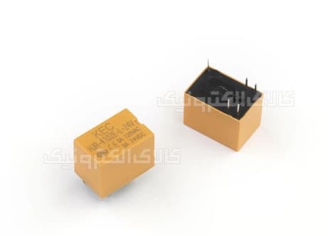 رله بوبین کنار 24 ولت 1 کنتاکت 3 آمپر KEC | HJR-4102E-L-24VDC