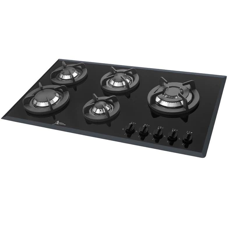 اجاق گاز رومیزی اخوان V16 سری ونوس شیشه ای