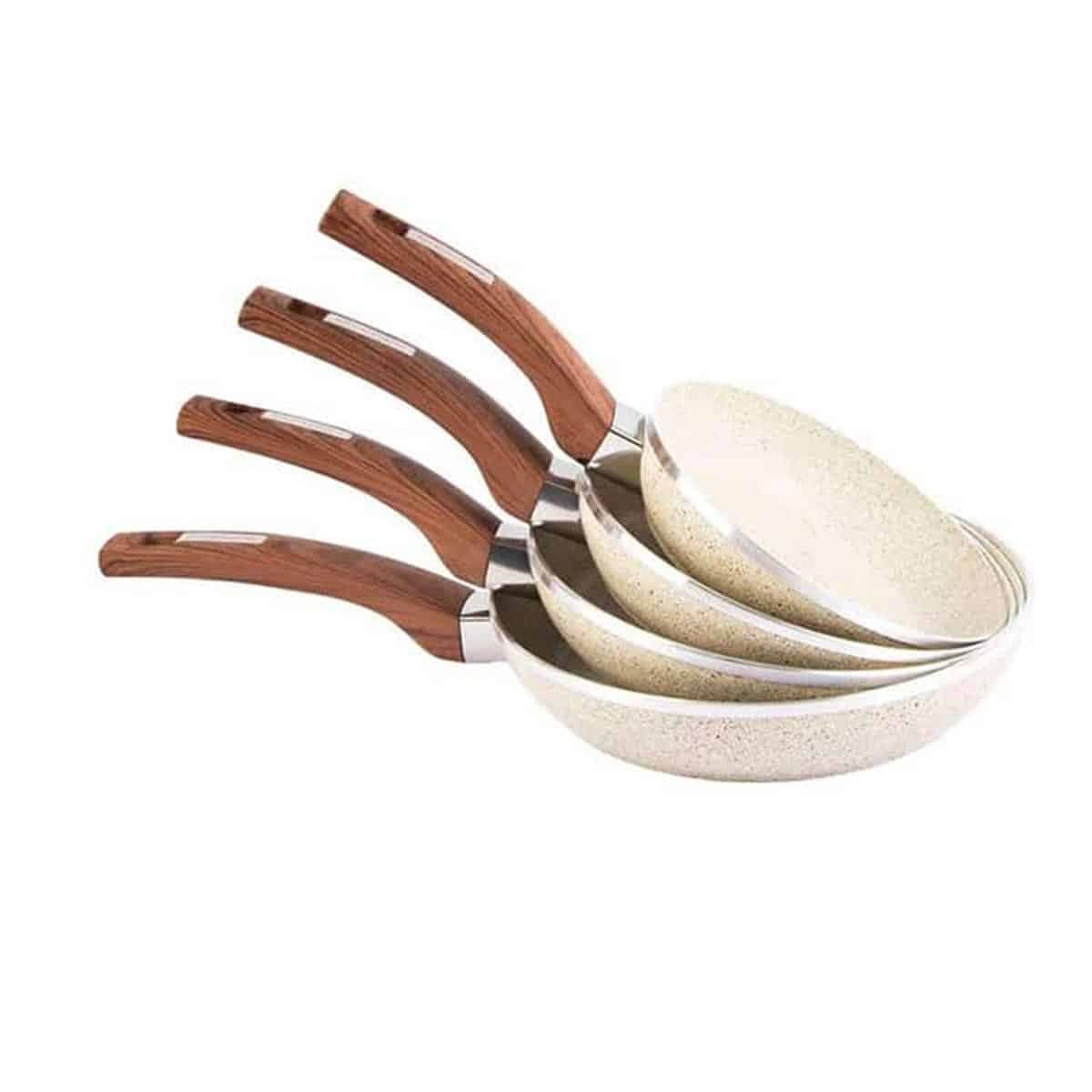 ست ماهیتابه گرانیتی ضد خش 4 عددی زیو ترکیه اصل