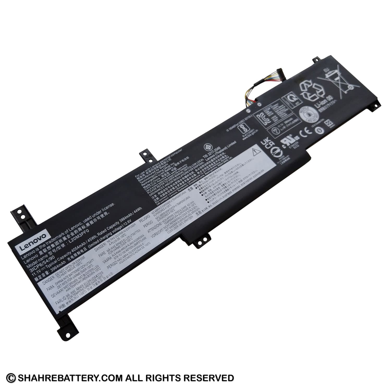 باتری اورجینال لپ تاپ لنوو Lenovo IdeaPad 3 14ITL6 15ITL6 L20M3PF0