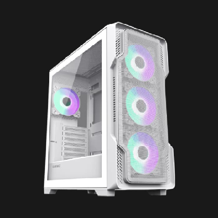 کیس گیمینگ گیم مکس Siege White