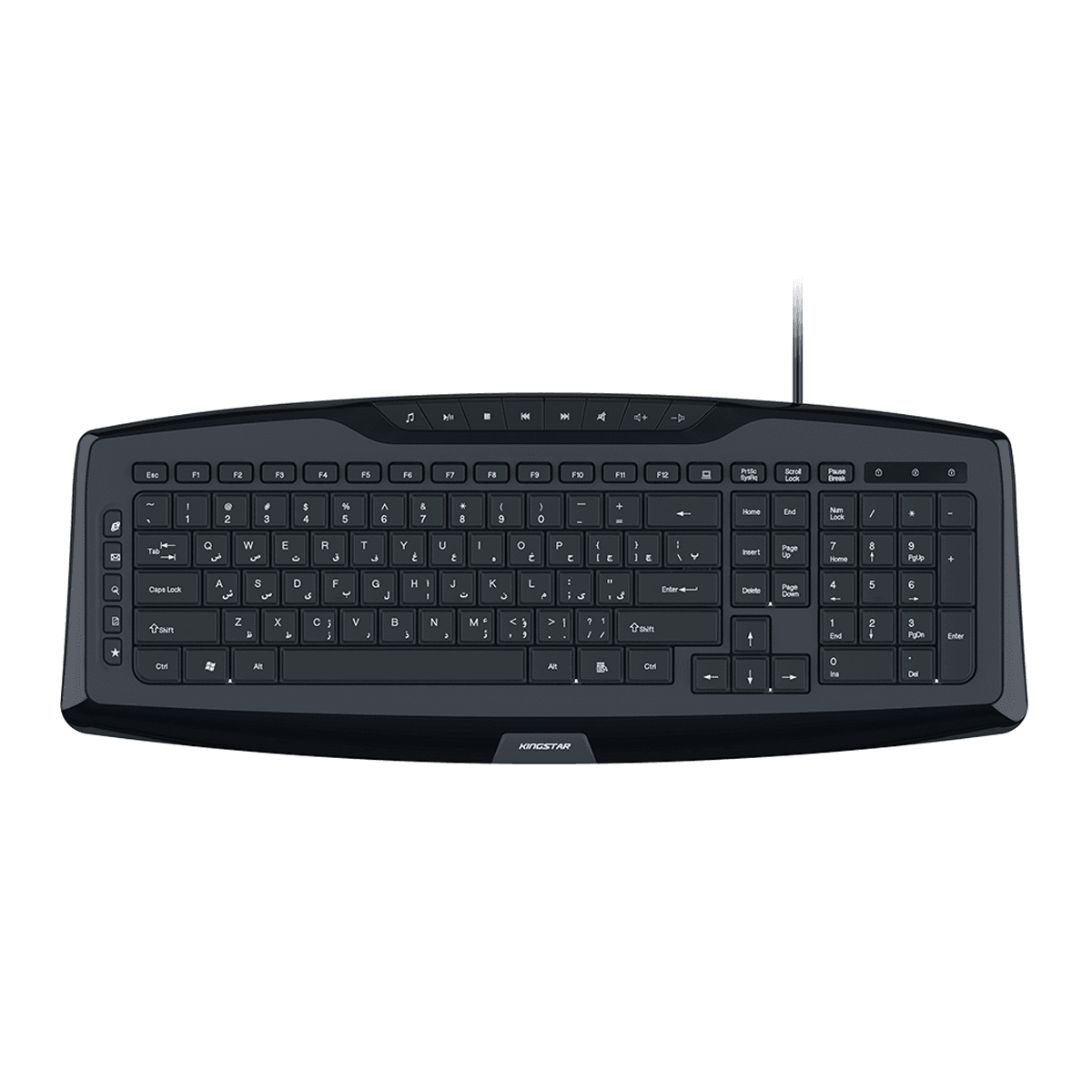 کیبورد با سیم کینگ استار مدل KB83