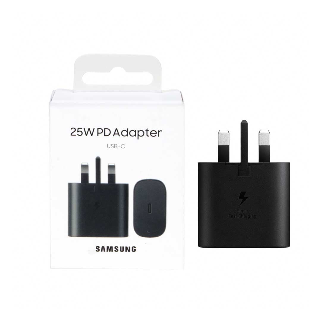 آدابتور شارژر 25w سامسونگ مدل EP TA800 – مشکی