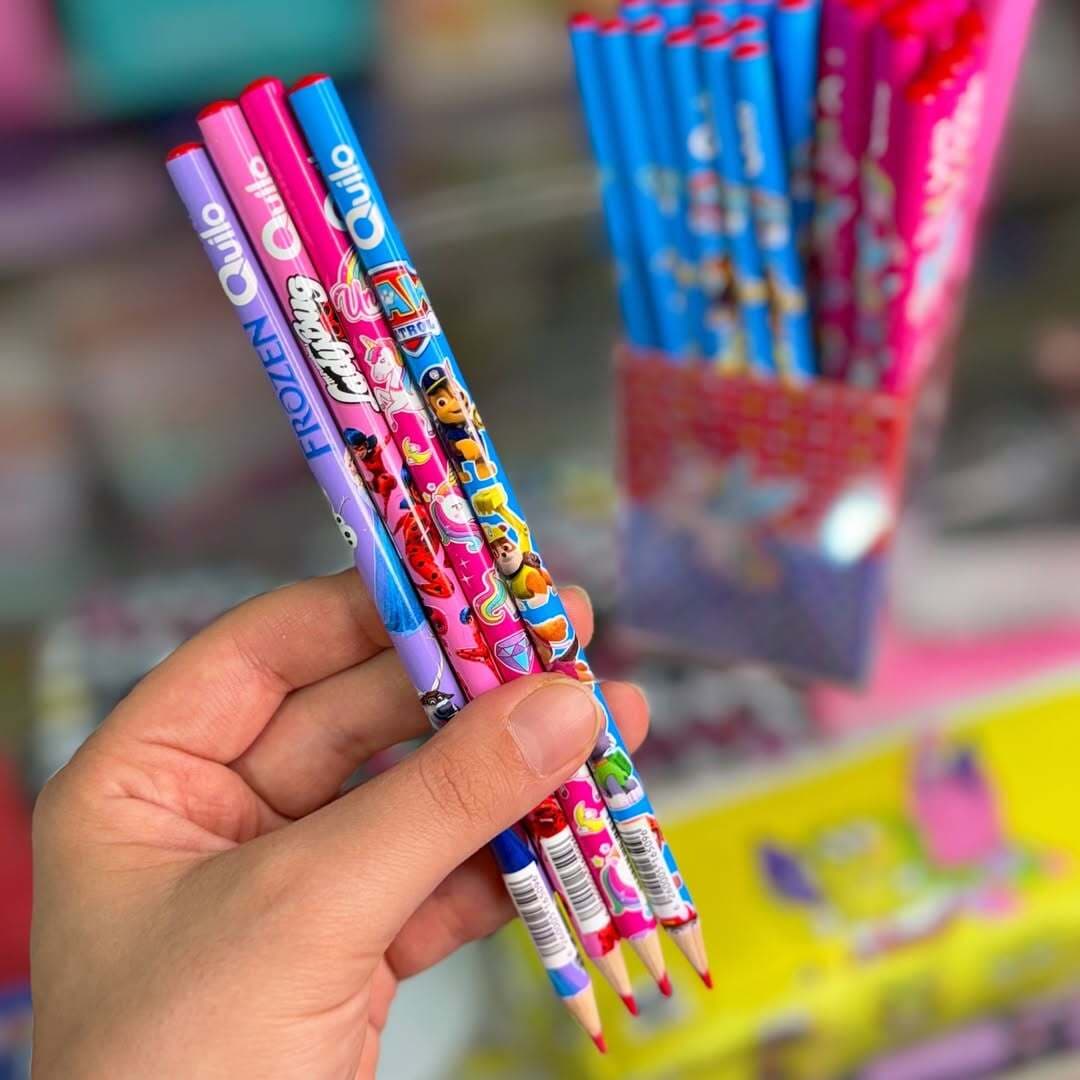 مداد قرمز طرح دار کویلو