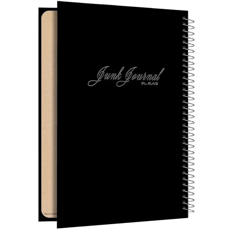 دفتر مستر راد مدل جانک ژورنال طرح اسکرپ بوک کد 1616 scrapbook