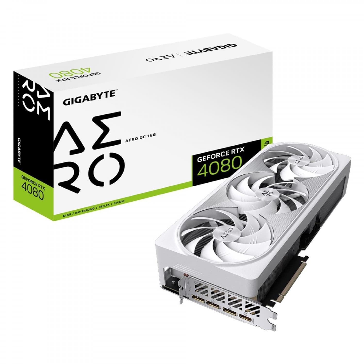 کارت گرافیک گیگابایت مدل GeForce RTX™ 4080 16GB AERO OC با حافظه 16 گیگابایت