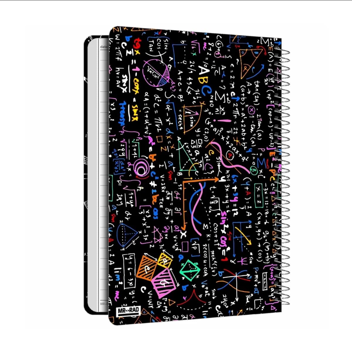 دفتر مشق 50 برگ مستر راد مدل ریاضی کد math 1719