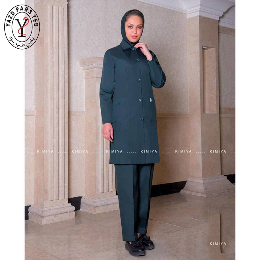 روپوش سبز اتاق عمل زنانه ترگال